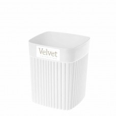 Стакан в ванную комнату Velvet 0,65л белый /БП/