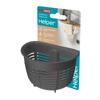 Держатель подвесной Helper на присосе 103*84*71мм сер /БП/