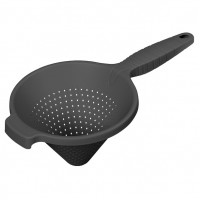 Сито-дуршлаг 15см с ручкой серый /БП/ Сито-дуршлаг 15см с ручкой серый /БП/