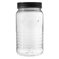 Банка д/сыпучих продуктов круг с эмбоссингом Original 1,3л /БП/