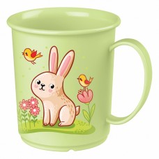 Кружка 0,18л детская с декором салатовый /БП/