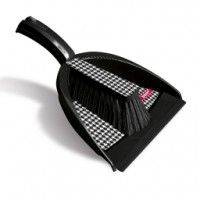 Смётка + совок с резинкой Стайл Пепита /York/ Смётка + совок с резинкой Стайл Пепита /York/