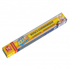 Фольга алюминиевая 0,29*10м (коробка) /Azur/